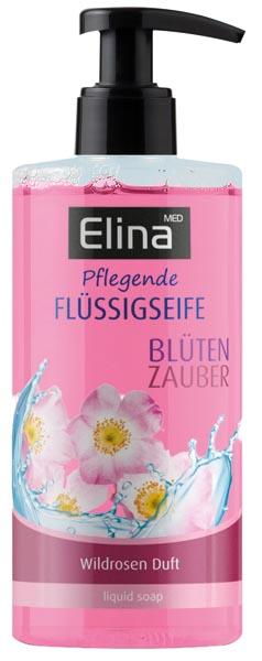 Elina Seife flüssig Blütenzauber mit Spender, 300 ml
